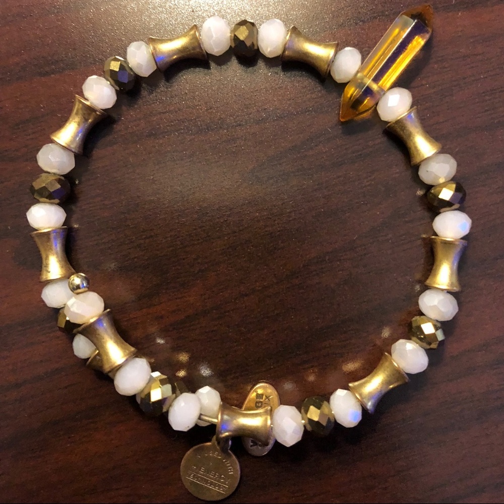 Alex and Ani Beaded Bangle